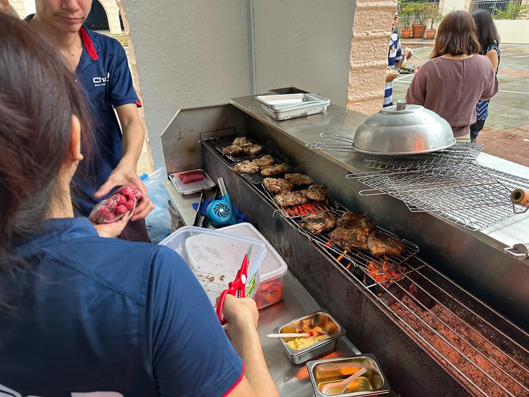 Live BBQ station (Up to 300pax) 百人现场烤