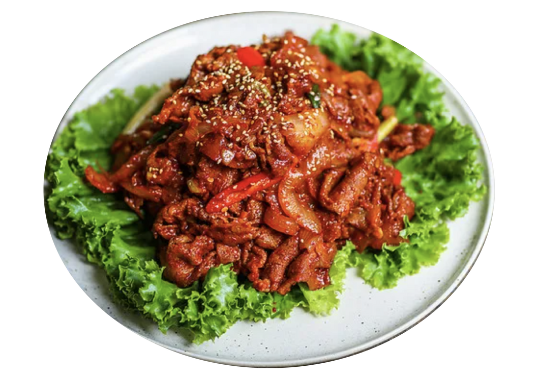 Kimchi Pork Belly 泡菜辣肉