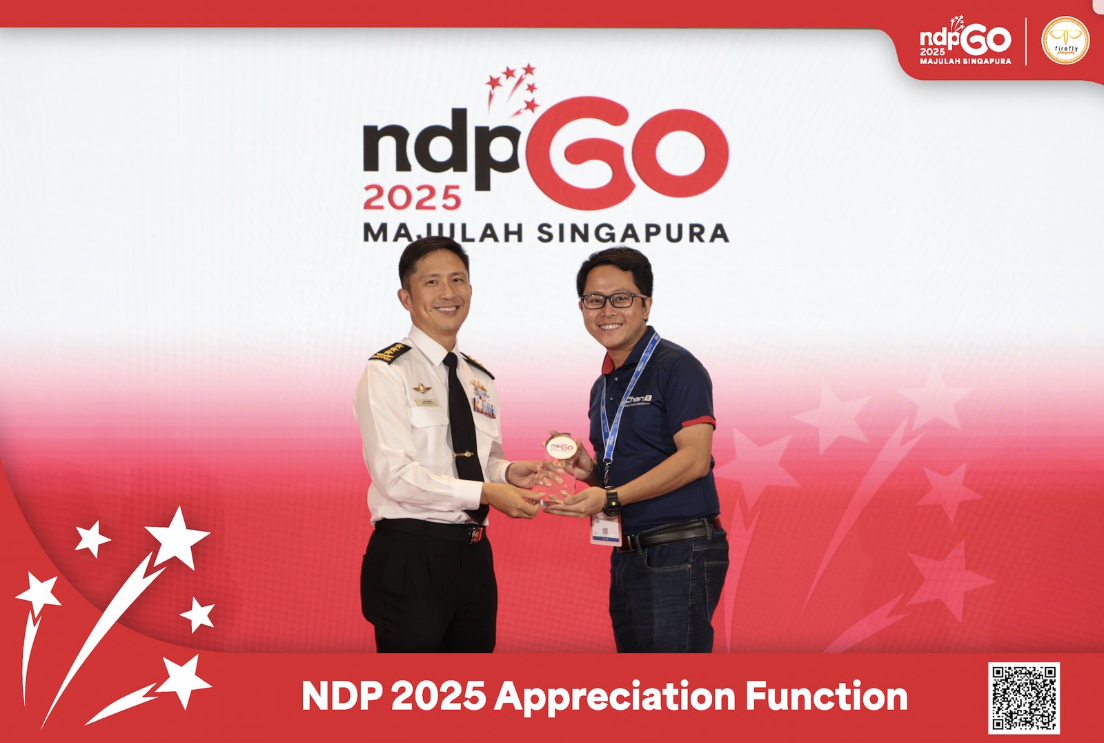 CharB at the NDP 2025 Appreciation Function
